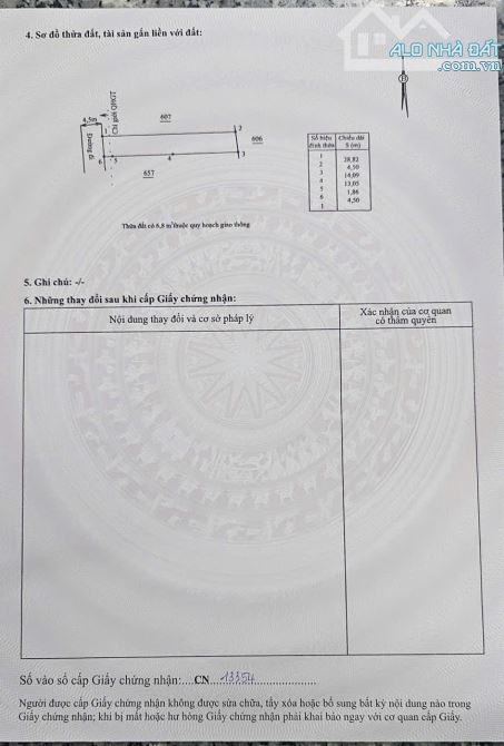 Bán đất Diên Phú thôn 3 đường thông gần Quốc Lộ 1A - 4