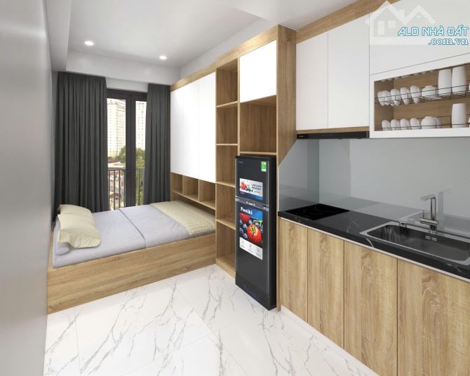 SẢN PHẦM NHÀ DÒNG TIỀN, PHỐ HOÀNG VĂN THÁI, 50MX7T, Ô TÔ NGỦ TRONG NHÀ, 11 NGỦ, FULL NỘI - 4