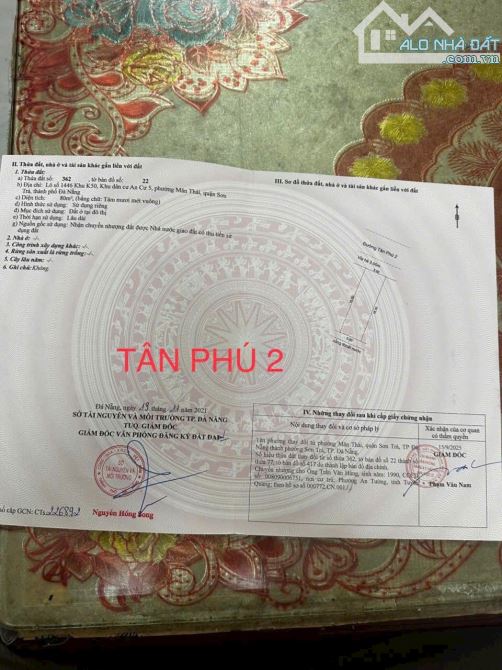 BÁN 12 LÔ ĐẤT BIỂN SƠN TRÀ   1️⃣. AN THƯỢNG 22- 253m=130tr/m 2️⃣. NGÔ QUANG HUY -90m = 12t - 4