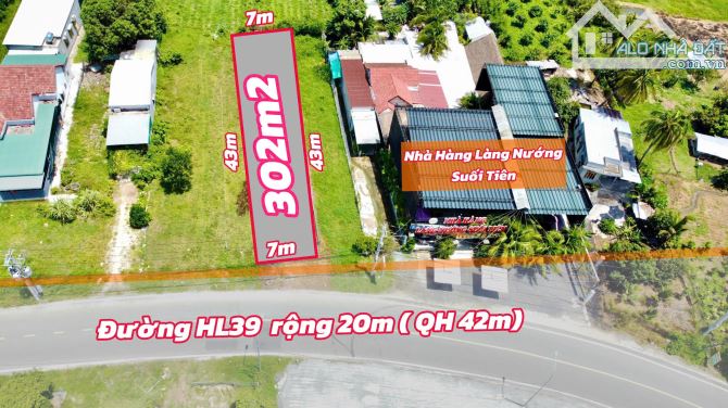 Bán đất Suối Tiên mặt tiền Hương Lộ 39 diện tích 302m2 - 4