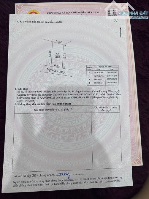 Bán khu phân lô hạnh côn xã xuân mai hà nội diện tích 80m một lô - 4