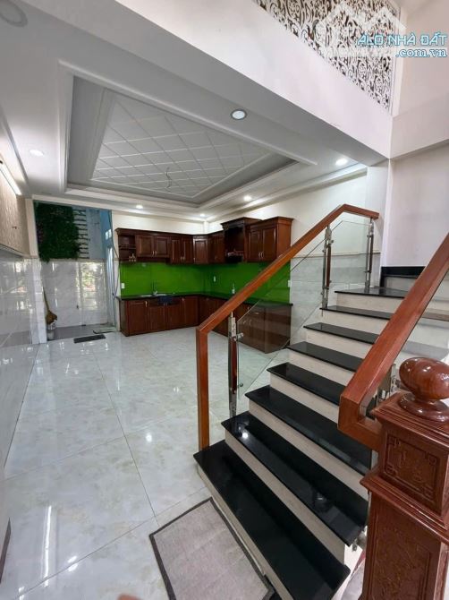 Nhà đẹp, đường 6m (4x16,5), lửng, 2lầu, Lâm Thị Hố, Q12 - 5