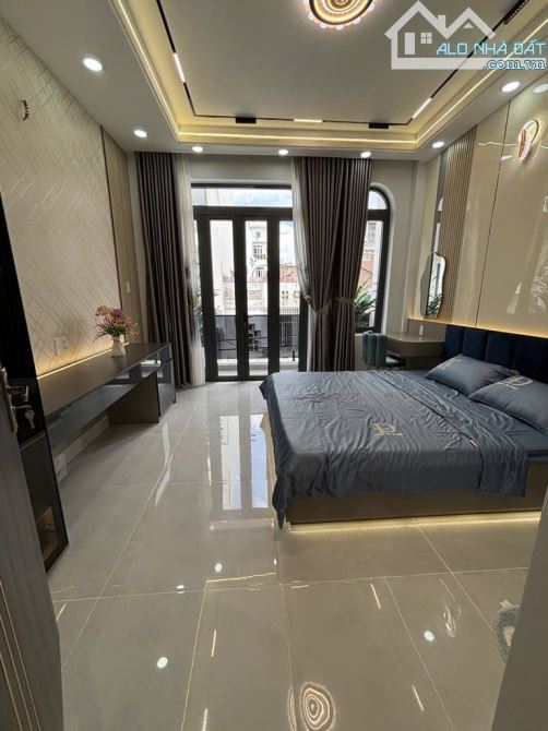 Nhà mới 5 tầng 4x14m Thang máy  Lê Văn Thọ  P14  Gò Vấp  Hẻm 6m  Giá 11.8 Tỷ - 5