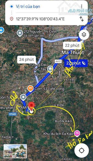 Đất View Suối + Hồ Giò Gà - Phường Khánh Xuân(cũ) - 5