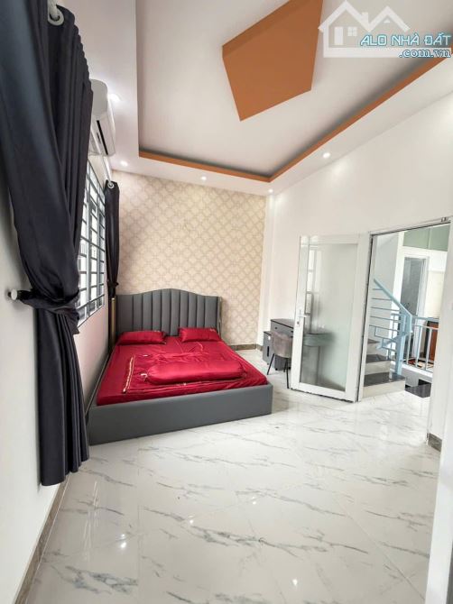 Nhà đẹp, đường rộng, (5x11) trệt, 2 lầu, 4PN, 3WC, Sổ riêng, Thạnh Lộc 16, Q12 - 6