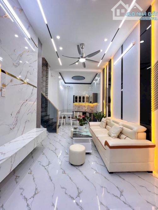 BÁN 3căn Nhà 1T1L đúc MỚI 100%, gần Bánh xèo 7 Tới. Cách Chợ AN BÌNH chỉ 100m - 7