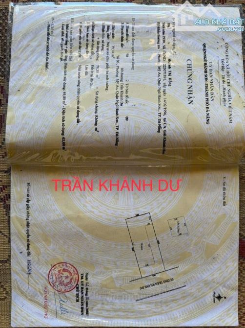 BÁN 12 LÔ ĐẤT BIỂN SƠN TRÀ   1️⃣. AN THƯỢNG 22- 253m=130tr/m 2️⃣. NGÔ QUANG HUY -90m = 12t - 9