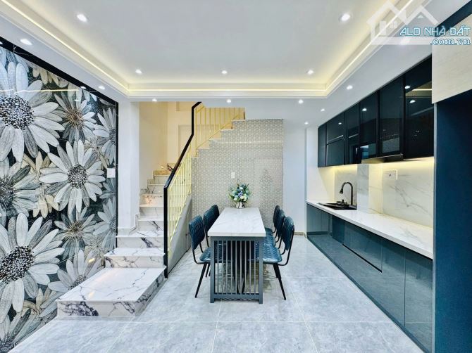 🏠Nhà Mới Xây Lê Văn Thọ P8💎Full Nội Thất Cao Cấp💎4X8M 4 Lầu 3PN 4WC💵4,9 Tỷ - 9