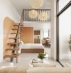 Duplex siêu xinh gam màu hài hòa cho căn phòng thêm iu