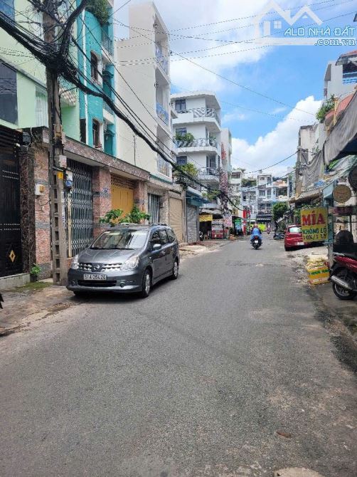 Bán  MT khu phố ẩm thực - (86m2)5pn -Cư Xá Phú Lâm B - Q6  – Đường 8M thông -- Giáp Tên Lử