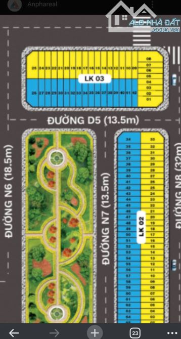 Bán đất khu đô thị Ân Phú - Đối diện Là công viên và trường học - Tân An TP Buôn Ma Thuột