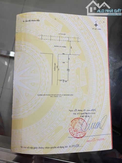 Bán Đất tặng nhà cấp 4,Hải Phòng,Chính Gián,Thanh Khê 40m2