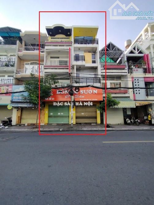 BÁN NHÀ MẶT TIỀN ĐƯỜNG ĐỒNG ĐEN – P.BẢY HIỀN, TÂN BÌNH – 8x17m, 4 TẦNG – GIÁ 50 TỶ