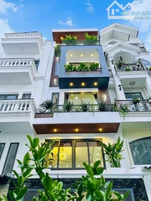 Bán Toà Căn hộ mới VIP, góc 2 mặt tiền An Nhơn 3, dt 121m2, dòng tiền 105tr/th, giá 27