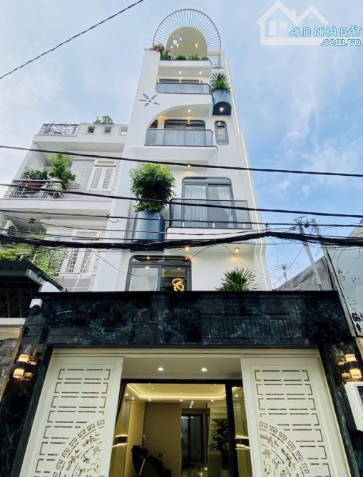 SIÊU PHẨM XÂY MỚI CÓ THANG MÁY GẦN EMART ĐƯỜNG BÙI QUANG LÀ, GÒ VẤP-GIÁ:4,84TỶ/85M2 (5x17)