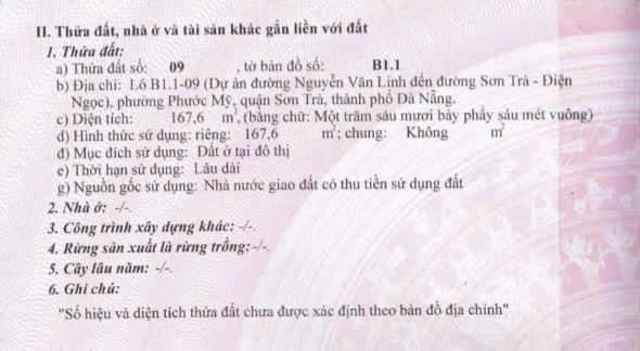 Chủ gửi bán lô đất 2 mặt tiền Mỹ Khê 2 và Mỹ Khê 7,phường phước mỹ quận sơn trà, đường 5.5 - 1