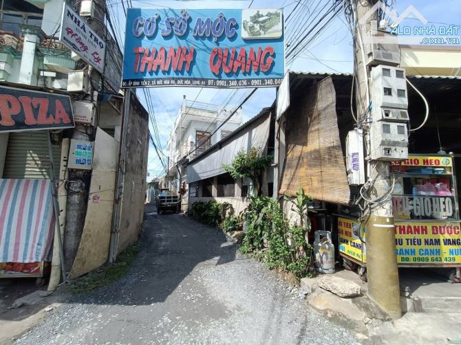 Bán đất tặng nhà nát, 6x28.5 (172m2), full thổ ngay tại Bình Tiền 1 Đức Hòa Hạ, giá 1ty1 - 1