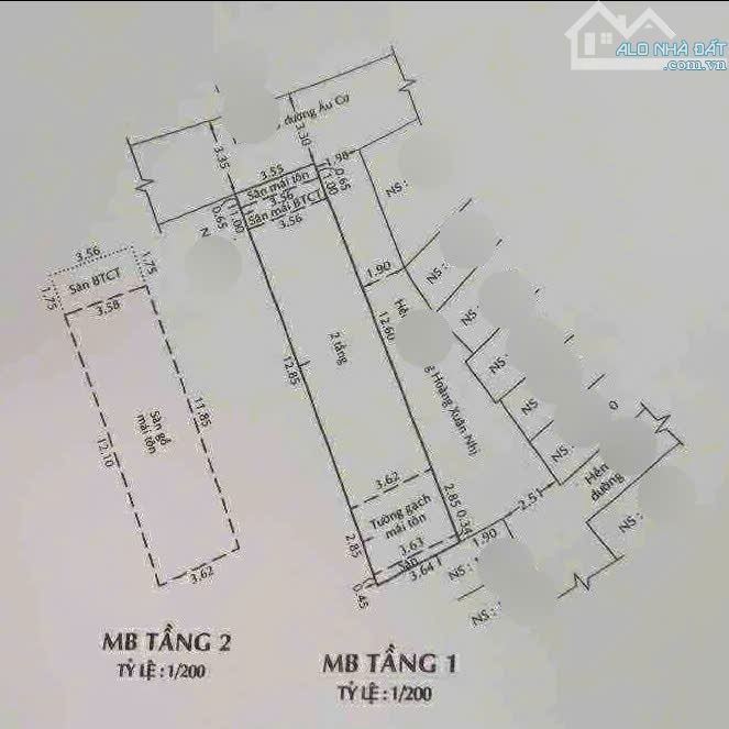 Nhà đẹp hẻm xe hơi 1 trục Âu Cơ, Tân Phú, 60m2, 4PN, cực ngon, chỉ 4 tỷ 55 - 1