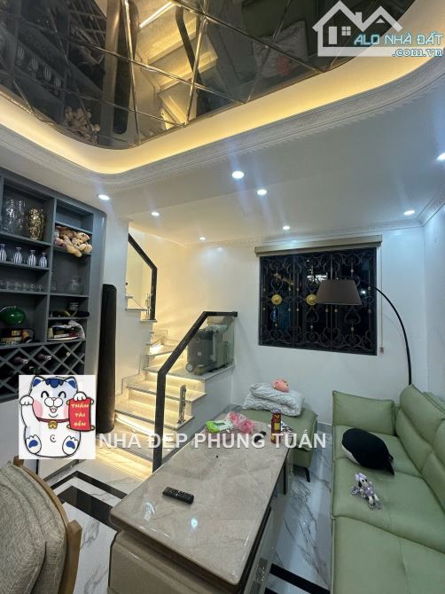 Nhà đẹp 3 tầng đường Trần Nguyên Hãn (đoạn ngay ngã 4 nguyễn đức cảnh- trần nguyên hãn) - 2