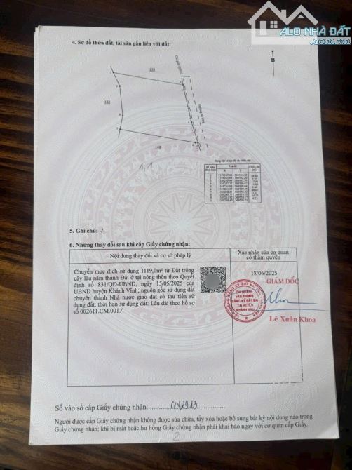 💥B.án lô đất 1119m2 FULL thổ cư (TÁCH ĐƯỢC 6 LÔ) gần Thị Trấn, cách TL8 chỉ hơn 200m💥 - 2