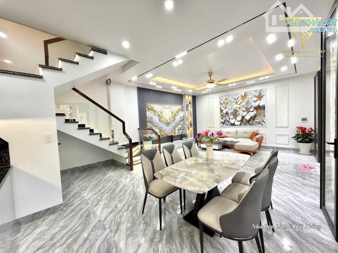 Bán nhà Hồ Sen, Dư Hàng Kênh, Lê Chân . 4,98 tỷ , 4 tầng , 70 m. - 3