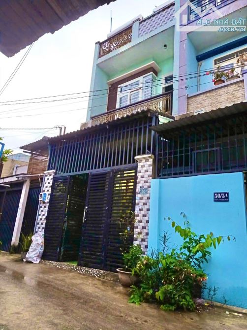 ✅ NHÀ SÁT NGUYỄN ẢNH THỦ, NGAY NGÃ 4 TRUNG CHÁNH_ HẺM XE HƠI_TRỆT LẦU KIÊN CỐ - 3