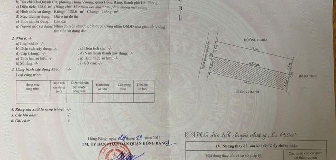 Bán 2 lô liền nhau Hùng Vương, Hồng Bàng chỉ 1,25 tỷ/ lô. - 4