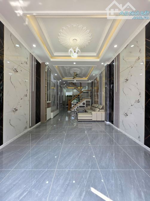Bán nhà 1T2L 4x16.6m hoàn công, đường N1 KDC Phú Hồng Đạt, full nội thất - 4