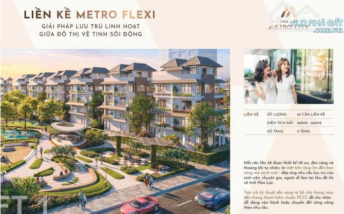 BIỆT THỰ 376M2 NGÃ TƯ HÒA LẠC - METRO SỐ 5, 12 CHẠY QUA DỰ ÁN - CAO TỐC ĐẠI LỘ THĂNG LONG - 6