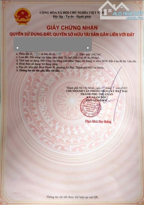 2,35Tỷ TL🔥Bán 4 lô đất Liền kề Hơn 100m2 MT đường Bình Chuẩn 37 p.Bình Chuẩn, Tp.Thuận An - 7