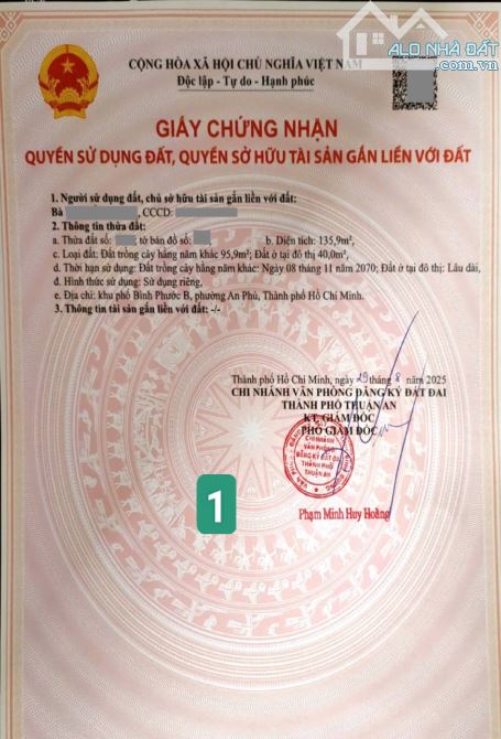 2,35Tỷ TL🔥Bán 4 lô đất Liền kề Hơn 100m2 MT đường Bình Chuẩn 37 p.Bình Chuẩn, Tp.Thuận An - 9