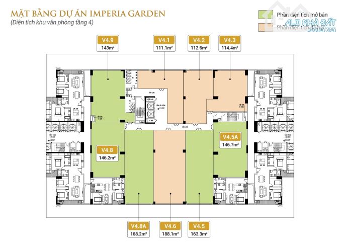 Cần bán sàn văn phòng Thanh Xuân 150-350m2 giá tốt nhất khu vực