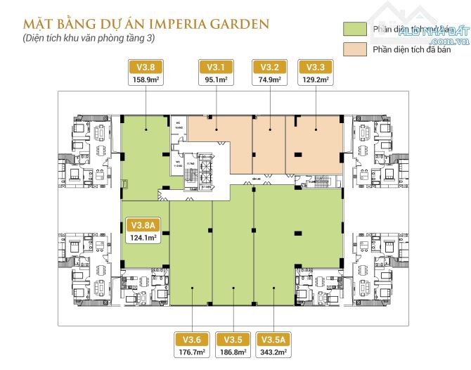 Cần bán sàn văn phòng Thanh Xuân 150-350m2 giá tốt nhất khu vực