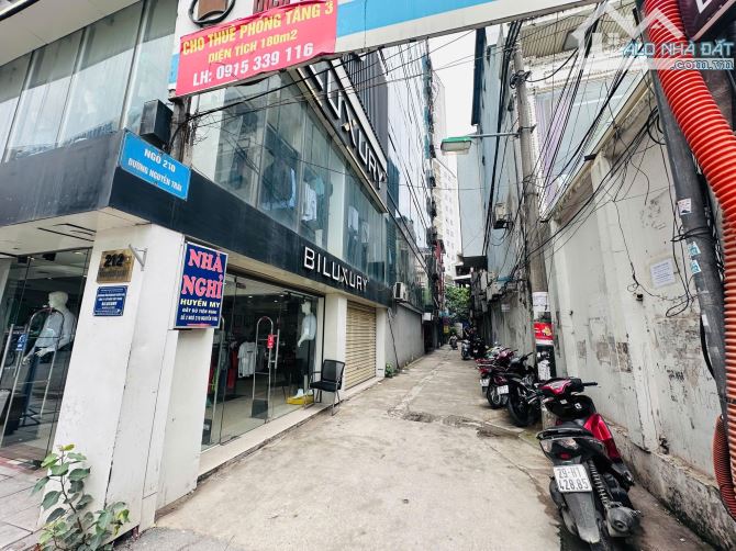 Toà văn phòng Mặt phố Nguyễn Trãi lô góc -190m2-11 tầng dòng tiền 450tr/tháng nhỉnh 99 tỷ