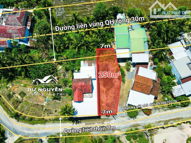 Bán đất Bình Lộc mặt tiền đường nhựa liên thôn - sau QH thành 2 mặt tiền đường liên vùng