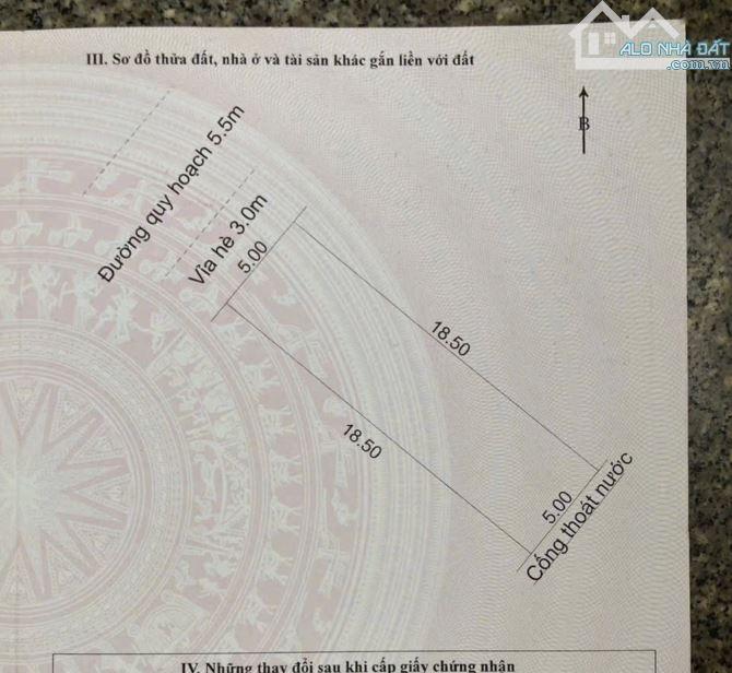 Đất đường BÀU MẠC 20_ Dt 93m_ Hướng TÂY BẮC_ Khu PHÁT TRIỂN cao HÒA KHÁNH - 2