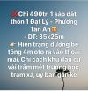 CHỈ 490tr 1 sào đất Thôn 1 - Đạt Lí- P. Tân An