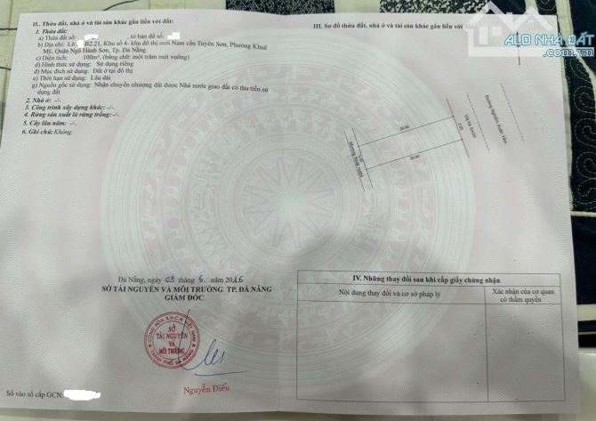 Bán lô Nghiêm Xuân Yêm - 100m2, chưa qua Bùi Tá Hán, đoạn đẹp nhất