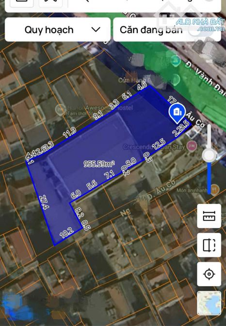 BÁN NHÀ MP LẠC LONG QUÂN, ÂU CƠ, TÂY HỒ 960M2, MT18M, LÔ GÓC 3 THOÁNG, GIÁ ĐẦU TƯ 330TỶ - 1