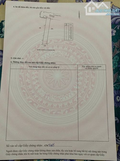 Bán đất Bình Lộc ngay trung tâm hành chính xã Diên Lộc cũ đường thông sát bên Hương Lộ 39 - 9