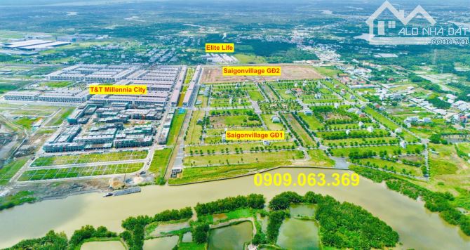 Đất nền hhu dân cư Sài Gòn Village, Long Hậu, Cần Giuộc, Long An - 5