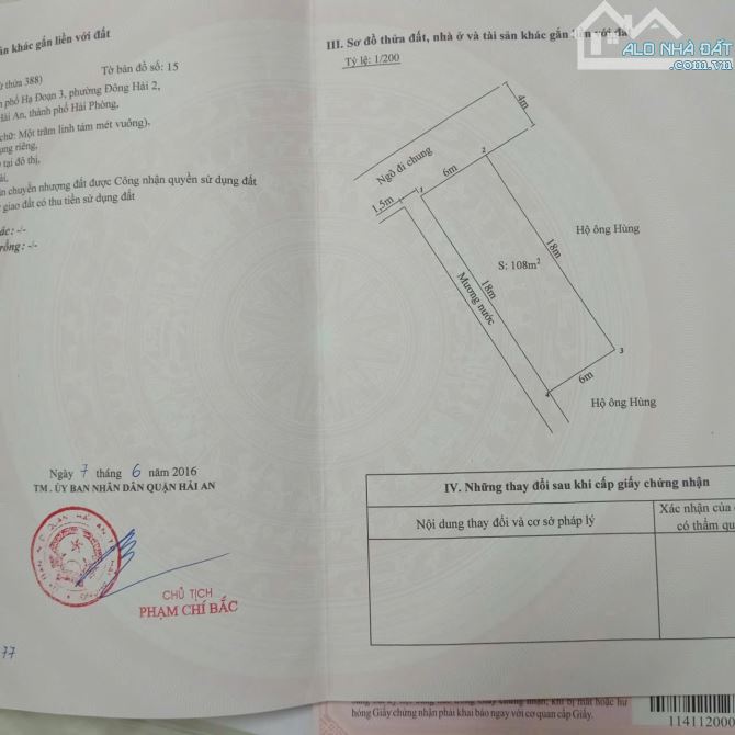 Bán đất biệt thự Hạ Đoạn 3 giá chỉ 34 triệu/m