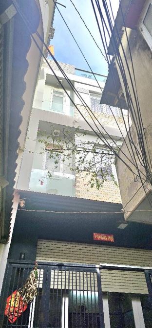 BÁN NHÀ BÀ HOM NGAY CHỢ PHÚ LÂM - CÁCH MT 1 CĂN - 4 TẦNG - DT 5mx7m  Giá 4️⃣Tỷ hơn.