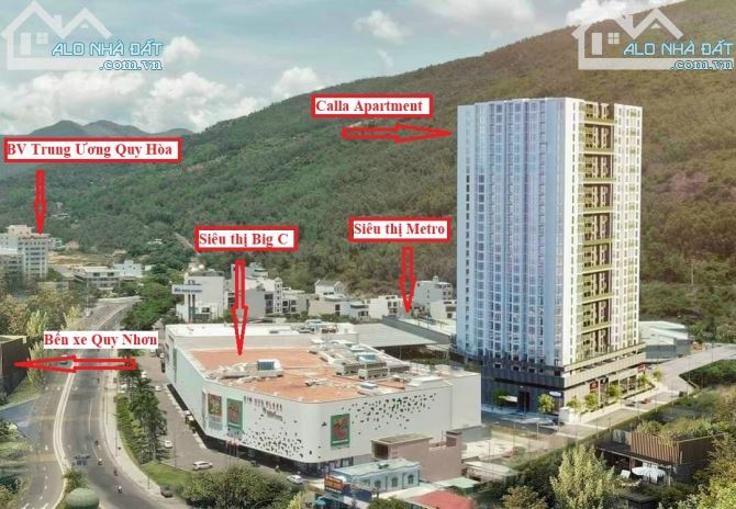 BÁN GẤP: CĂN HỘ SÂN VƯỜN ĐỘC QUYỀN - CALLA APARTMENT QUY NHƠN