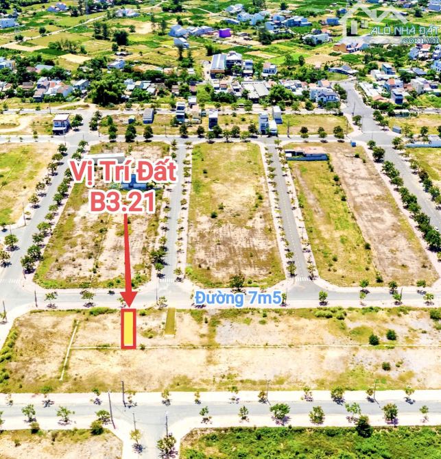 Bán Lô Đất Nền B3.21 Đường 7m5 Dự Án Riveria Hội An Complex Giá 1.9 tỷ dt 150m2