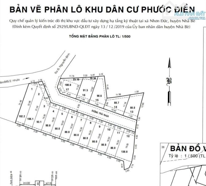 Bán Gấp Lô Đất KDC Hiện Hữu Hẻm 845 Nguyễn Bình, Nhà Bè.