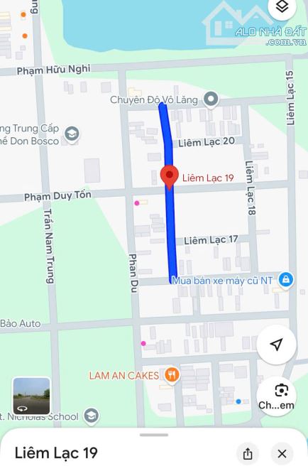 Bán đất đường Liêm Lạc 19, Hòa Xuân - Gần trường QT Nicholas - sạch đẹp 3.85 tỉ tl