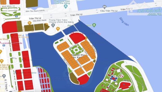 Bán đất khu compound ĐẢO XANH quận Hải Châu VIP nhất Đà Nẵng