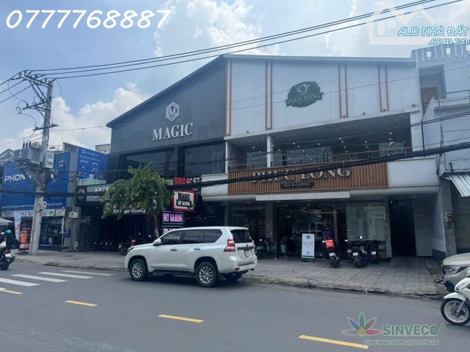 lô đất lớn 2MT Nguyễn Văn Thủ Quận 12 DT 1524m2 đang cho Phúc Long Thuê 300tr/ tháng