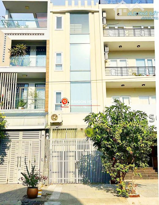 Cho thuê nhà mặt tiền KĐT An Phú ,Quận_2 Hầm 4 Tầng